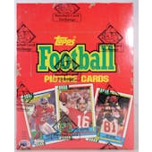 1990 Topps Football Rack Box (BBCE) (FASC) (Reed Buy)