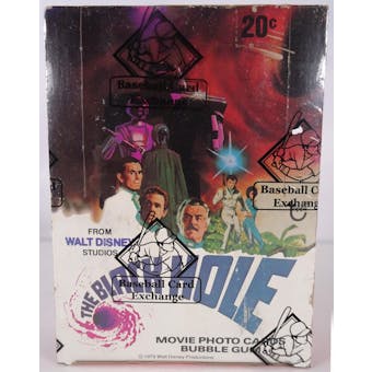 The Black Hole The Movie Wax Box (1979 Topps) (BBCE) (Reed Buy)