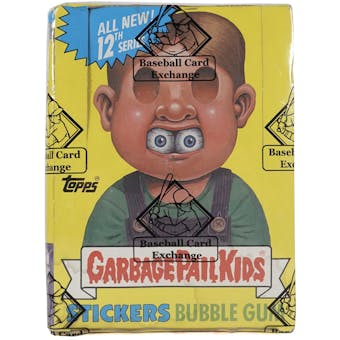 Garbage Pail Kids Series 12 Wax Box (1985-88 Topps) (BBCE)