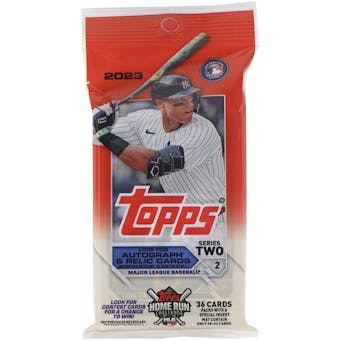 2023 Topps Series 2 Baseball Jumbo Value Pack (Lot of 12)