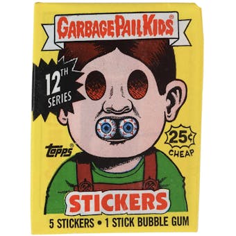 Garbage Pail Kids Series 12 Wax Pack (1985-88 Topps)