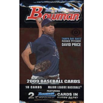 2009 Bowman Baseball Hobby Pack