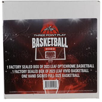 2022/23 Leaf Three Point Play Basketball Hobby Box
