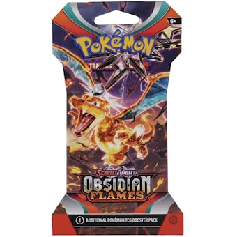 Pokemon Scarlet & Violet: Obsidian Flames Sleeved Booster Pack