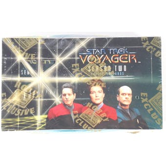 Star Trek: Voyager Season Two Hobby Box (1996 Skybox) (Reed Buy)