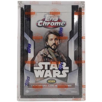 Star Wars Chrome Hobby Box (Topps 2023) (Case Fresh)