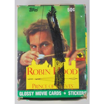 Robin Hood: Prince of Thieves Wax Box (1991 Topps) (Reed Buy)