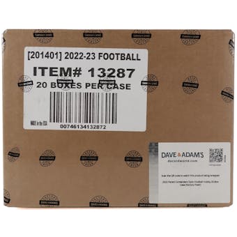 2022 Panini Contenders Optic Football Hobby 20-Box Case (Factory Fresh)