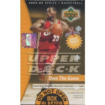 2003/04 Upper Deck Basketball Blaster 8 Pack Box
