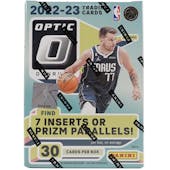 2022/23 Panini Donruss Optic Basketball 6-Pack Hobby Blaster Box (Green Shock Prizms!) (Lot of 6)