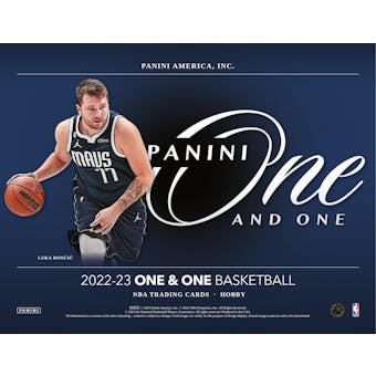 2022/23 Panini One and One Basketball Hobby 10-Box Case (Presell)