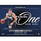 2022/23 Panini One and One Basketball 1st Off The Line FOTL Hobby 10-Box Case