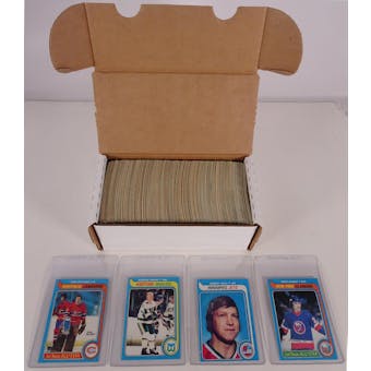 1979/80 O-Pee-Chee Hockey Near Complete Set (395/396) (NM) (Reed Buy)