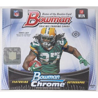 2014 Bowman Football Hobby Box (Reed Buy)