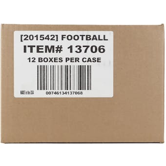 2023 Panini Luminance Football Hobby 12-Box Case