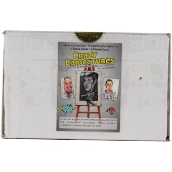 Crazy Caricatures Sketch & Trading Card Collection Hobby 10-Box Case (T. Breyer Unique 2023)