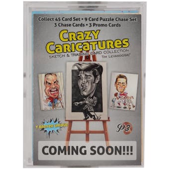 Crazy Caricatures Sketch & Trading Card Collection Hobby Box (T. Breyer Unique 2023)