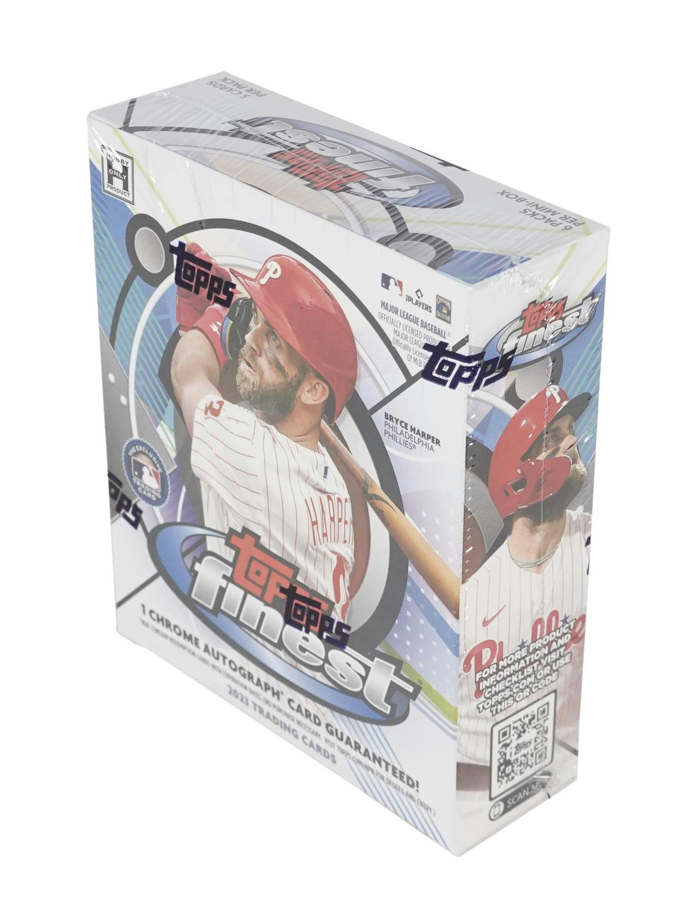 2023 Topps Finest Baseball Hobby Box DA Card World