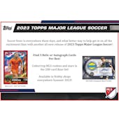 2023 Topps MLS Major League Soccer Hobby 12-Box Case (Presell)