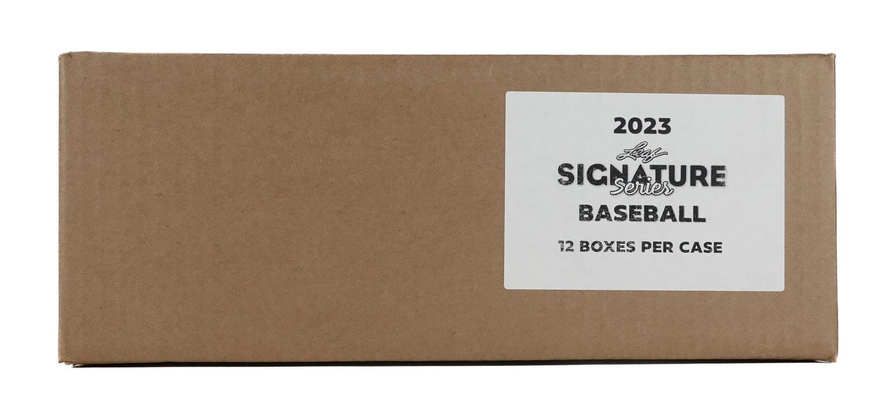 2023 Leaf Signature Series Baseball Hobby 12Box Case DA Card World