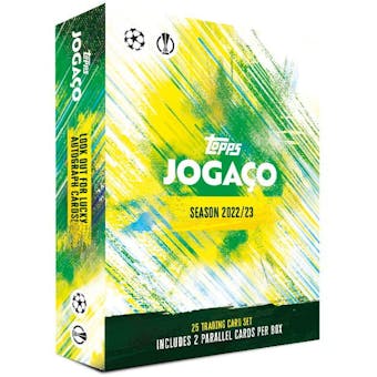 2022/23 Topps Jogaco UEFA Club Competitions Set Soccer Hobby Box