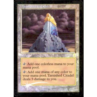 Magic the Gathering Odyssey Tarnished Citadel Foil HEAVILY PLAYED (HP)