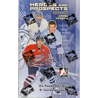 2007/08 In The Game Heroes & Prospects Hockey Arena Box