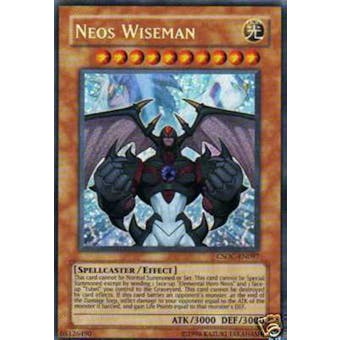 Yu-Gi-Oh Crossroads of Chaos Single Neos Wiseman Secret Rare
