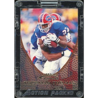 1997 Action Packed Extra Points Metal Die Prizes #24 Thurman Thomas 1/1 (Reed Buy)