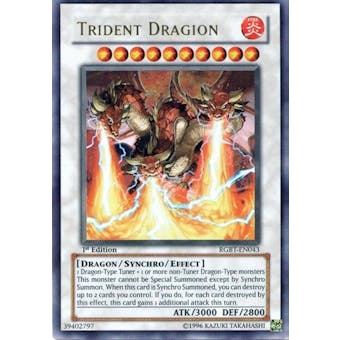 Yu-Gi-Oh Raging Battle Single Trident Dragion Ultra Rare