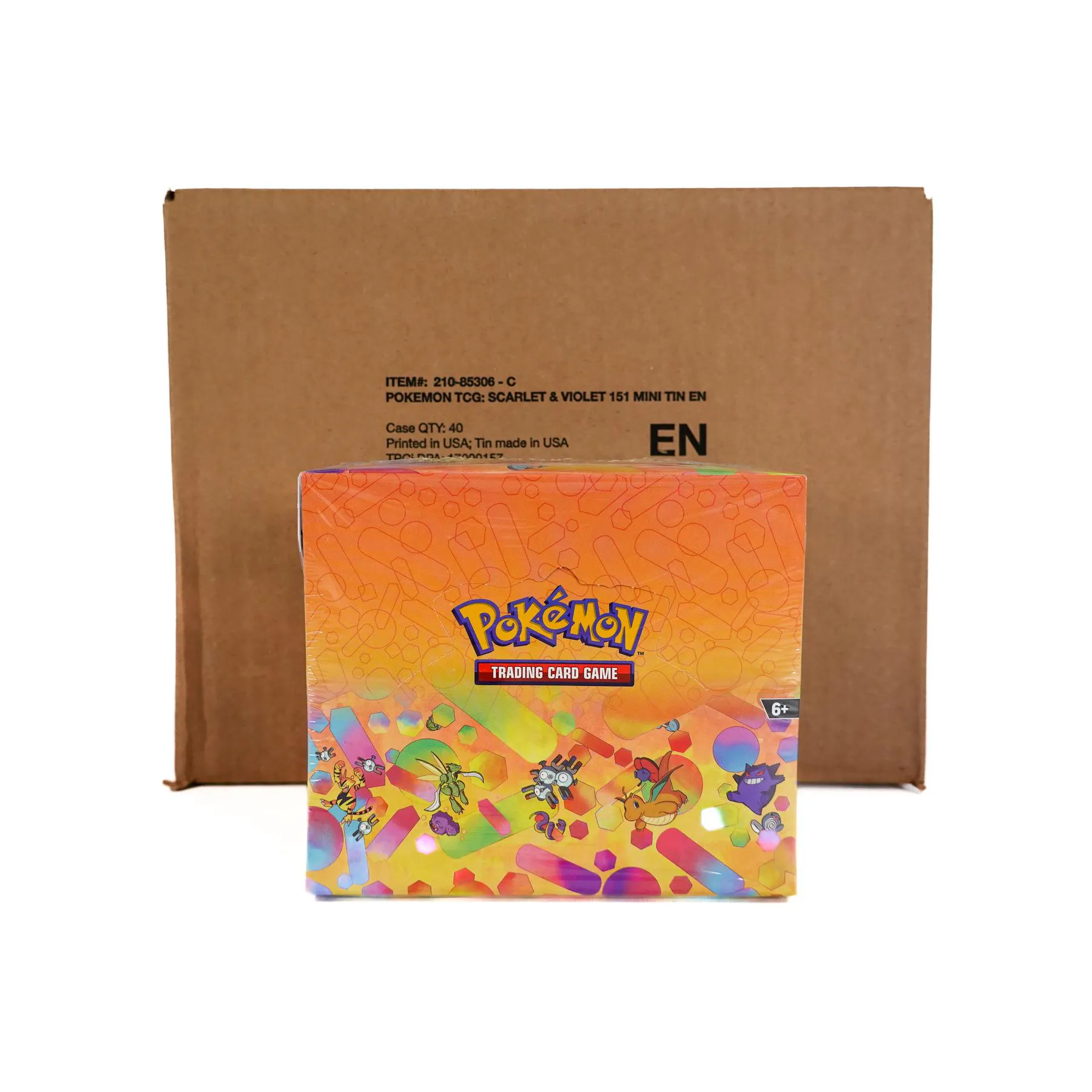 Pokemon Scarlet & Violet: 151 Mini Tin 4-Box Case | DA Card World Pokemon Scarlet & Violet: 151 Mini Tin 4-Box Case | DA Card World