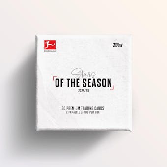 2022/23 Topps Bundesliga Stars of the Season Soccer Hobby Box