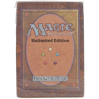 Magic the Gathering Unlimited Starter Deck - Incredibly Rare Vintage WOTC Sealed - Provenance!