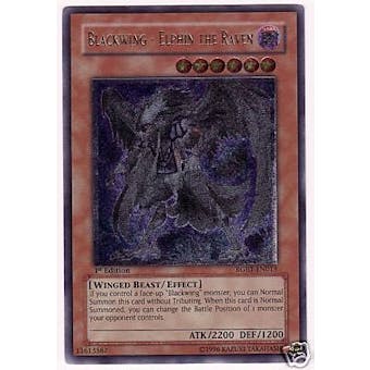 Yu-Gi-Oh Raging Battle Single Blackwing - Elphin The Raven Ultimate Rare