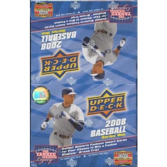 2008 Upper Deck Series 1 Baseball 24-Pack Box