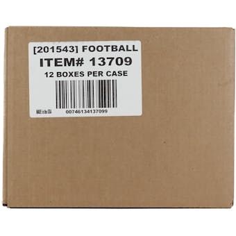 2023 Panini Donruss Elite Football Hobby 12-Box Case