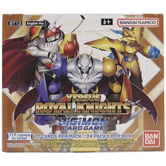 Digimon Versus Royal Knight Booster Box