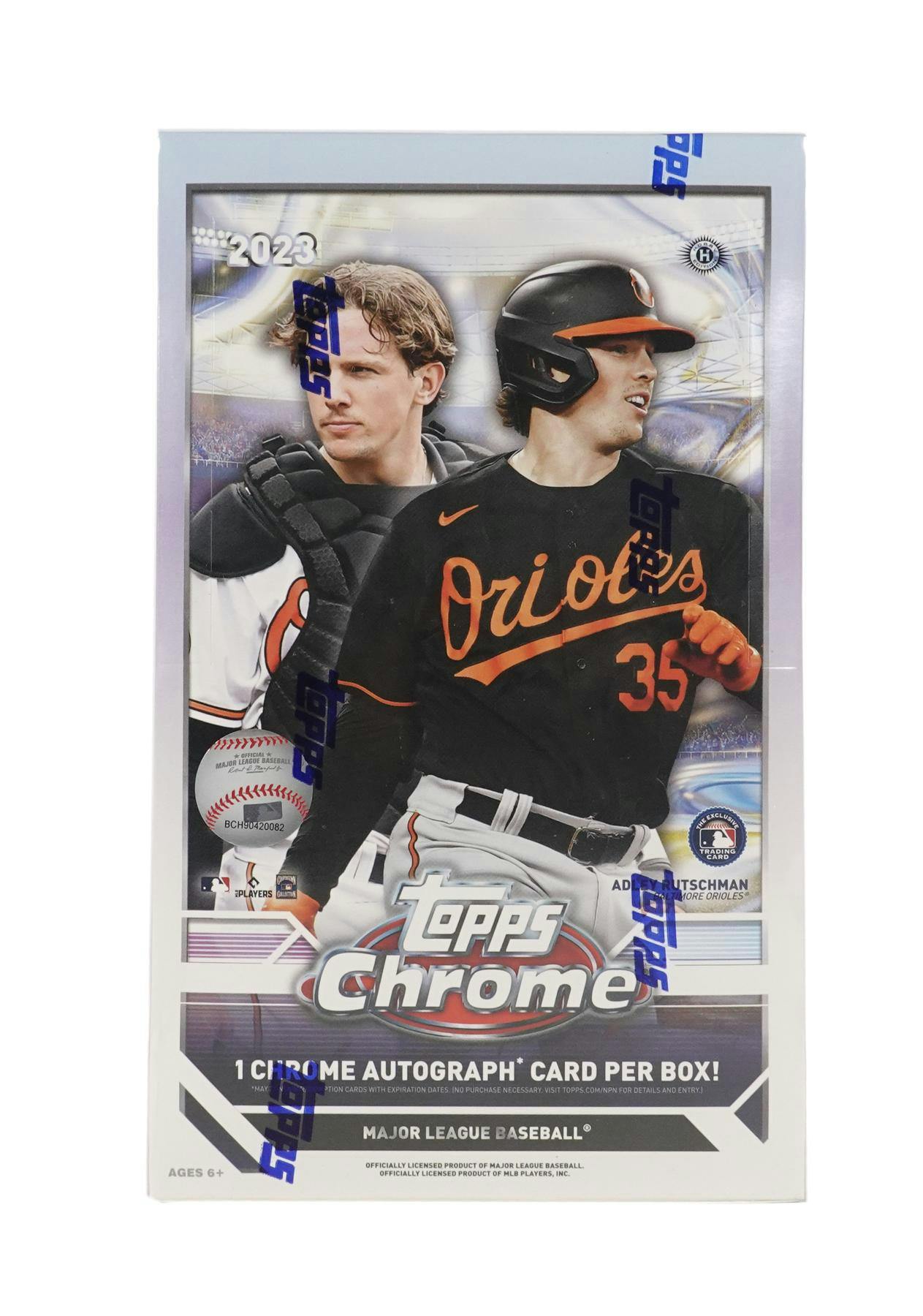 2023 Topps Chrome Baseball Hobby Box DA Card World