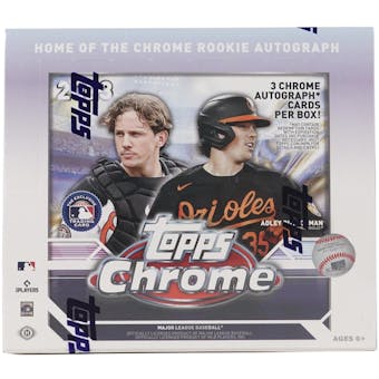 2023 Topps Chrome Baseball Hobby Jumbo 8-Box Case - Live in Cooperstown 8 Spot Random Box Break #2
