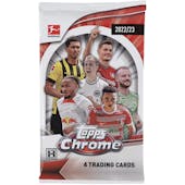 2022/23 Topps Chrome Bundesliga Soccer Hobby Pack