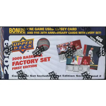 2009 Upper Deck First Edition Baseball Factory Set