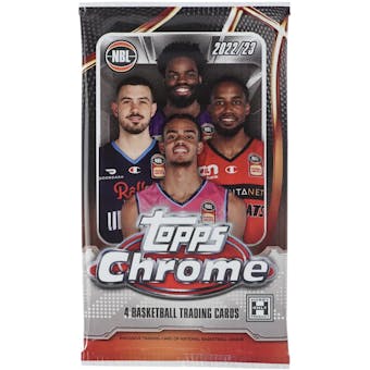 2022/23 Topps Chrome NBL Basketball Hobby Pack