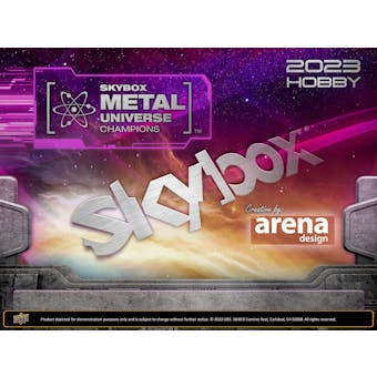 2023 Upper Deck Skybox Metal Universe Champions Hobby Box (Presell)