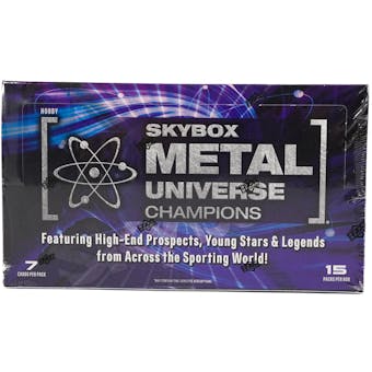 2023 Upper Deck Skybox Metal Universe Champions Hobby 5-Box - 15-Spot Random Pack Break #2