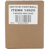 2023 Panini Immaculate Collegiate Football Hobby 5-Box Case