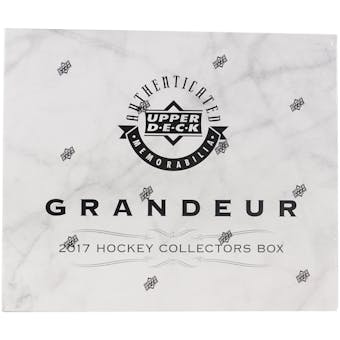 2017 Upper Deck Grandeur Hockey Coin Collection Collectors Box