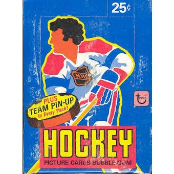 1980/81 Topps Hockey Wax Box
