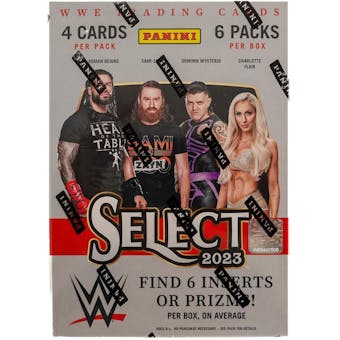 2023 Panini Select WWE Wrestling 6-Pack Blaster Box