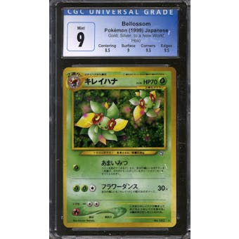 Pokemon Neo Genesis Japanese Bellossom 182 CGC 9