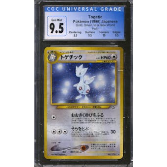Pokemon Neo Genesis Japanese Togetic 176 CGC 9.5 GEM MINT